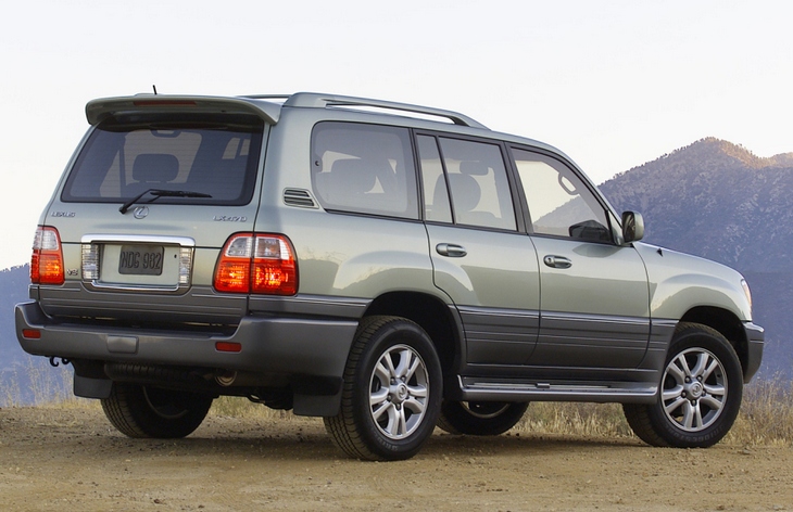 ����������� Lexus LX 470 ������� ���������, 1998&ndash;2007
