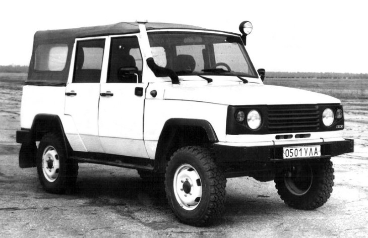 Опытный внедорожник УАЗ-3172, 1991 год