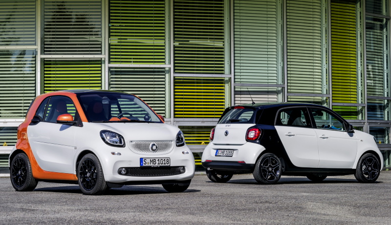 Smart Fortwo  Smart Forfour