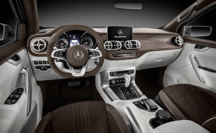 Mercedes сегодня впервые покажет новый пикап X-Class