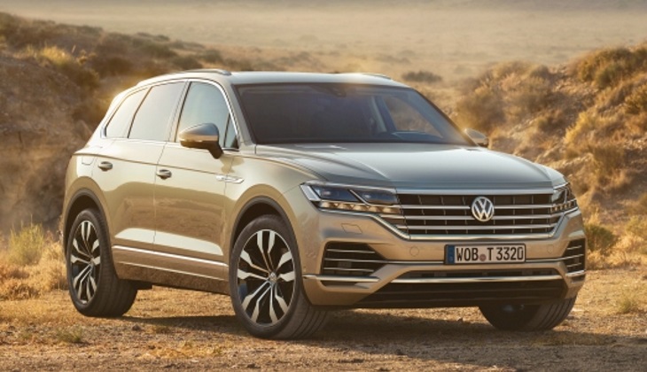 Названа стартовая цена нового поколения модели Volkswagen Touareg