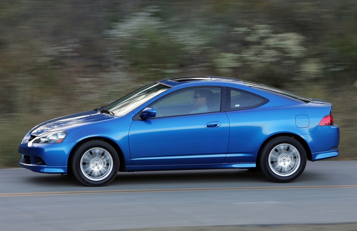 Купе Acura RSX после рестайлинга, 2005–2006