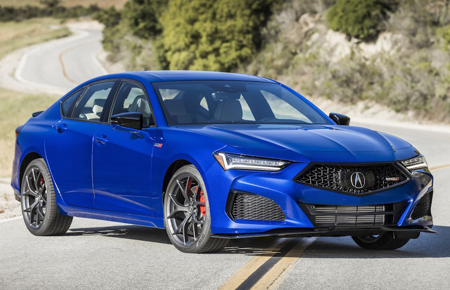 Седан Acura TLX второго поколения