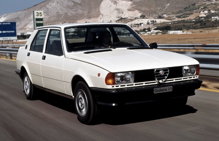 Седан Alfa Romeo Nuova Giulietta, 1977-1985