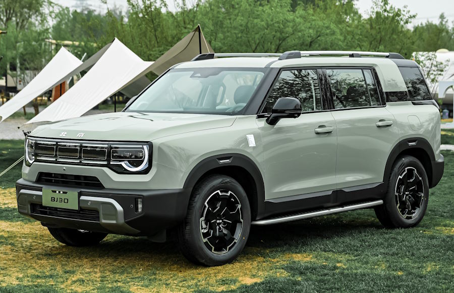 Кроссовер BAIC BJ30 второго поколения
