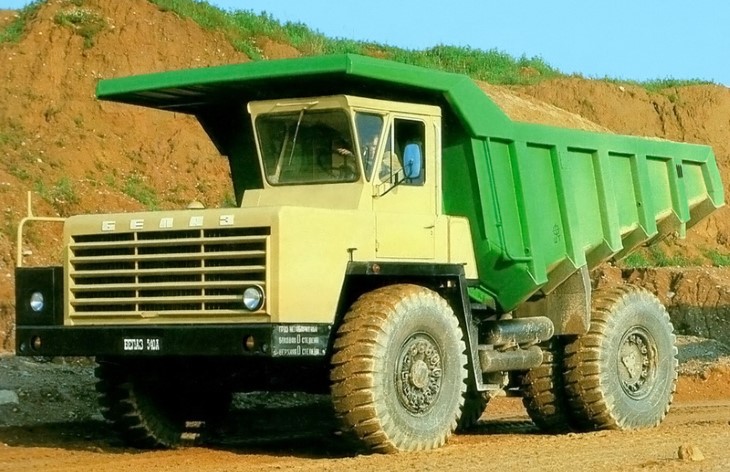 Карьерный самосвал БелАЗ-540, 1965–1975