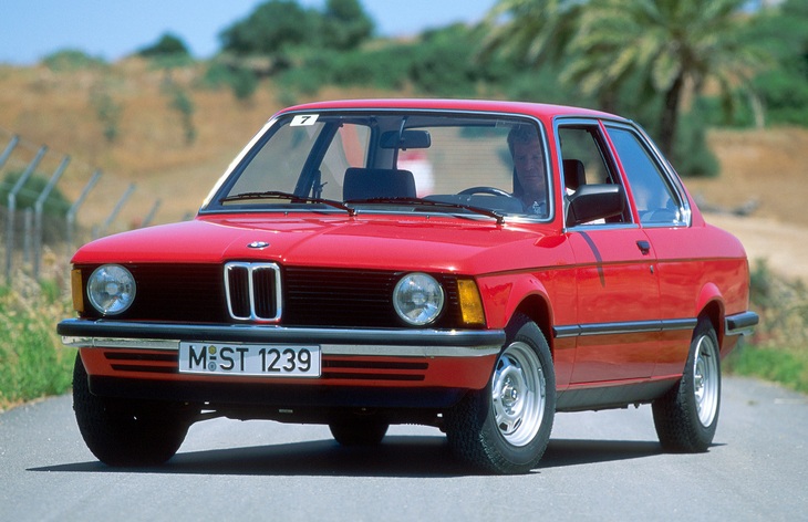 Двухдверный седан BMW третьей серии первого поколения (Е21), 1975–1983