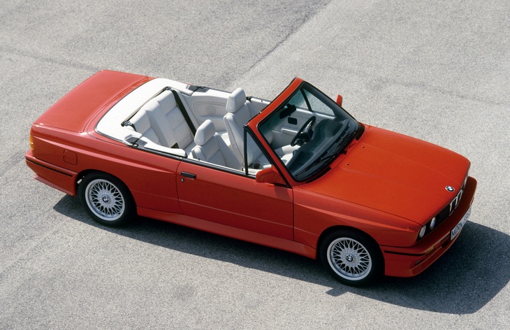 Кабриолет BMW M3 первого поколения (E30), 1988–1991