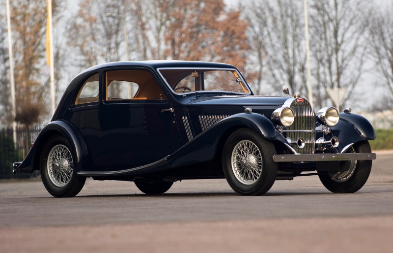 Автомобиль Bugatti Type 57 Sports Saloon, 1934 год