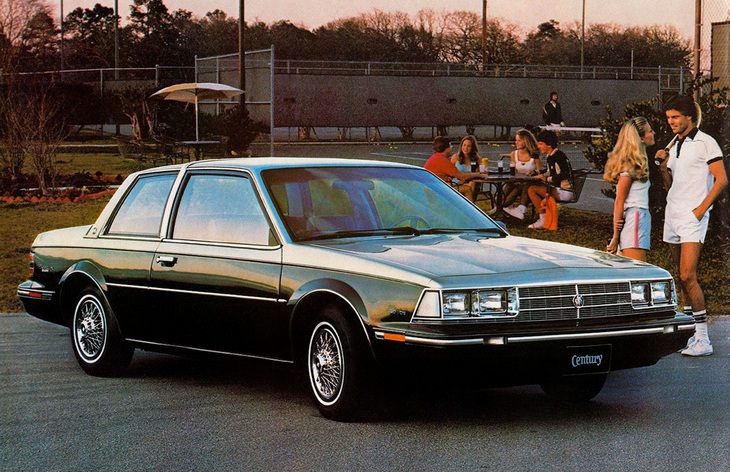 Купе Buick Century Custom Coupe пятого поколения, 1981–1989
