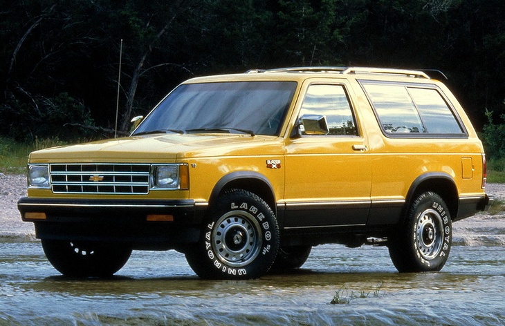 Внедорожник Chevrolet Blazer S-10 первого поколения, 1982–1994