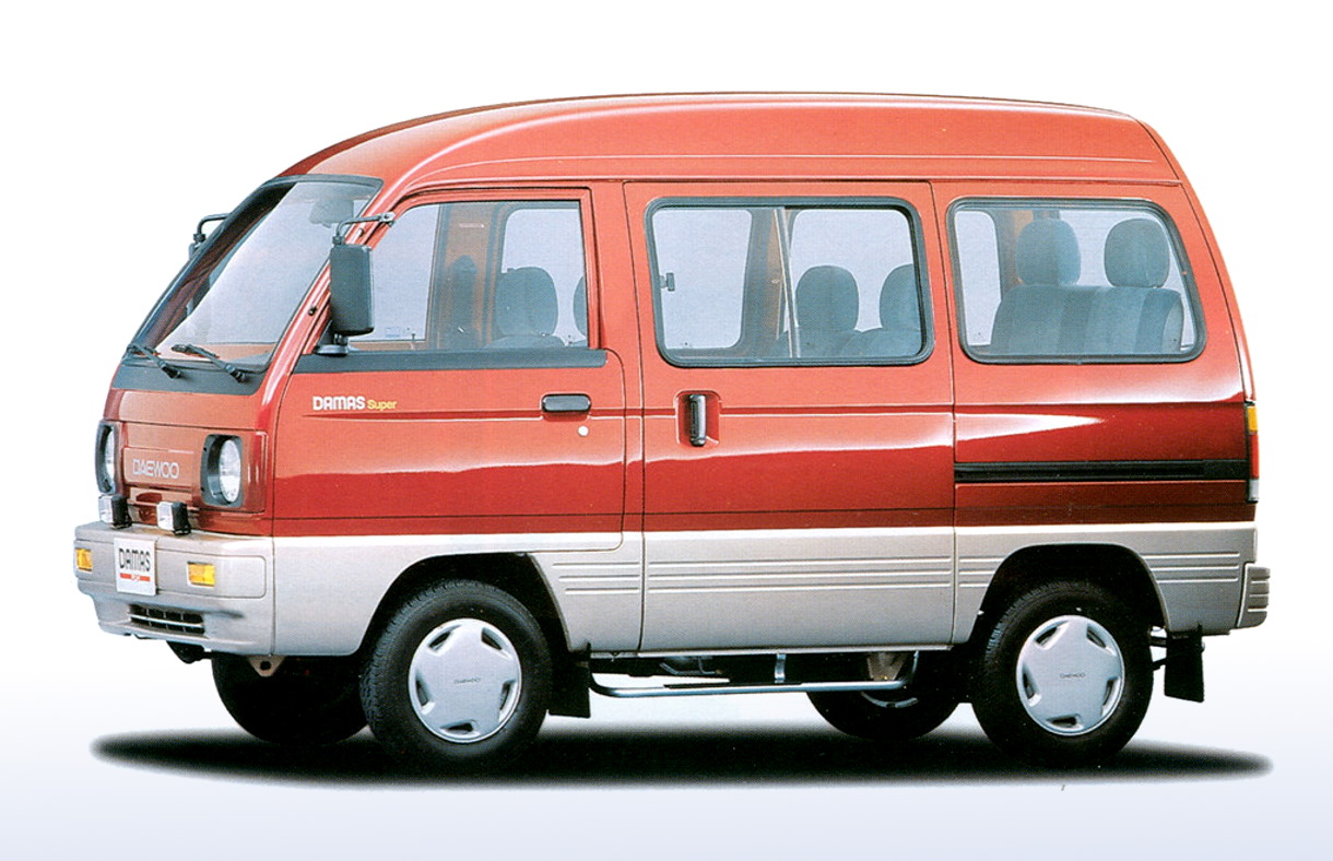 Микроавтобус Daewoo Damas первого поколения, 1991–2005
