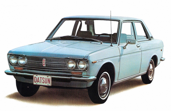 Двухдверный седан Datsun 510, 1968–1973