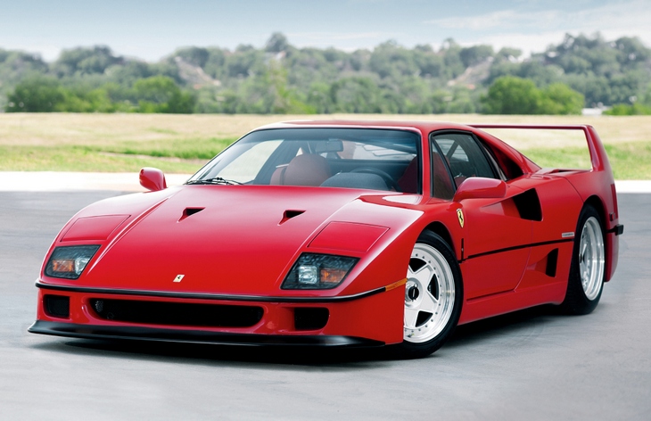 Купе Ferrari F40, 1987–1992