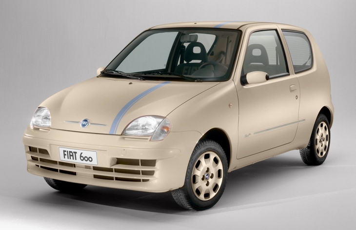 Хэтчбек Fiat Seicento/600 после рестайлинга, 2005–2010
