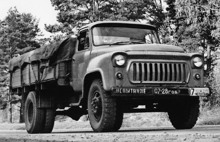 Бортовой грузовик ГАЗ-53Ф, 1961–1967