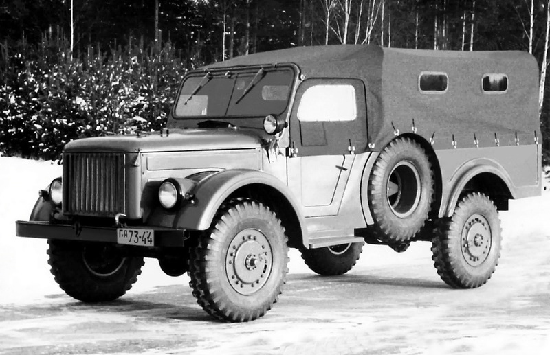 Опытный внедорожник ГАЗ-62, 1952 год