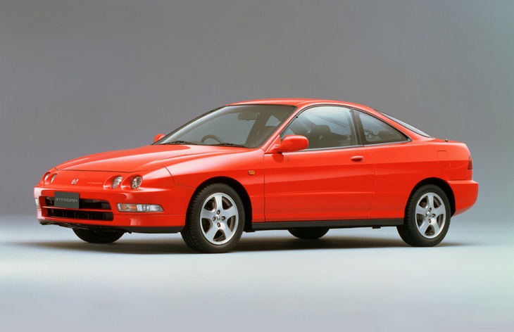 Трехдверный хэтчбек Honda Integra третьего поколения (1993–1995)