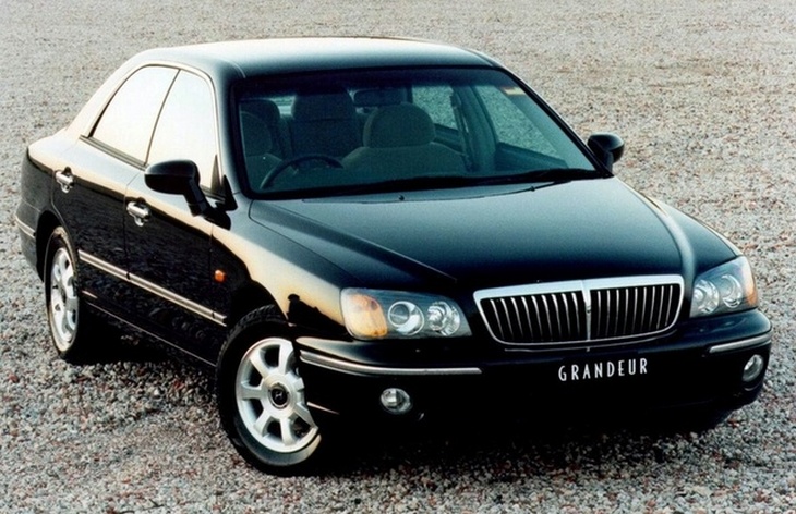Седан Hyundai Grandeur третьего поколения, 1998–2005