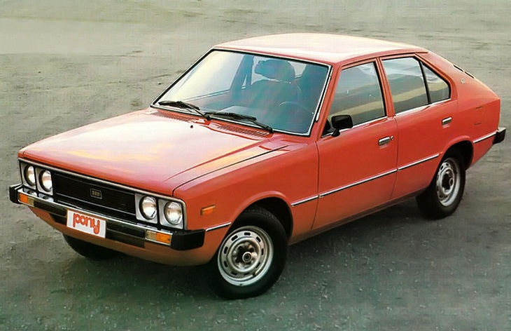 Хэтчбек Hyundai Pony первого поколения, 1975–1982