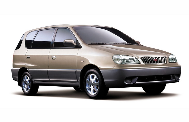 Минивэн Kia Carens первого поколения, 1999–2002