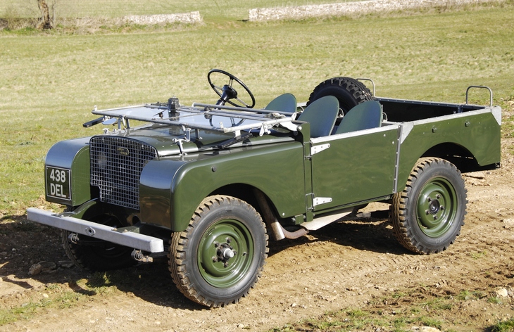 Внедорожник Land Rover Series I, 1948–1954