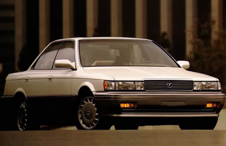 Седан Lexus ES 250 первого поколения (V20), 1989-1991