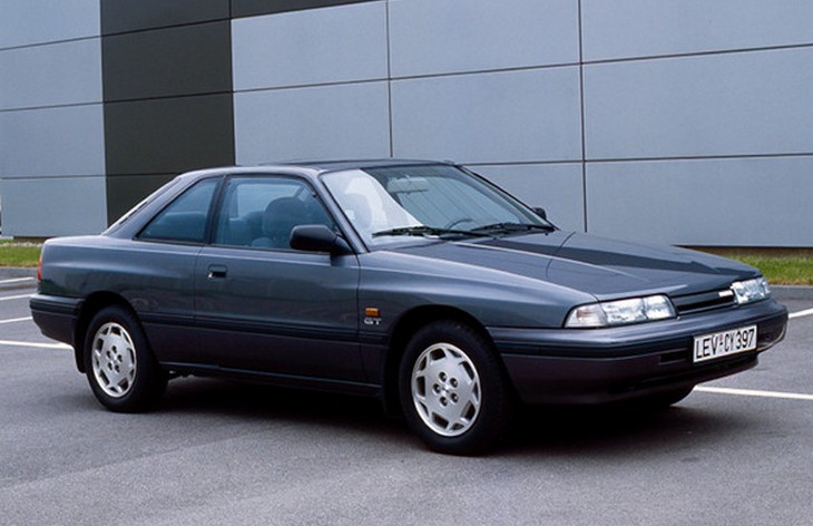 Купе Mazda 626 первого поколения, 1987–1992