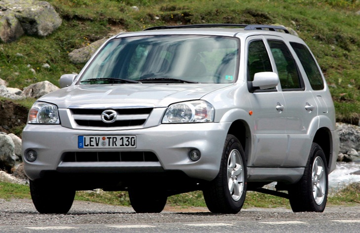 Внедорожник Mazda Tribute первого поколения после рестайлинга, 2004–2007