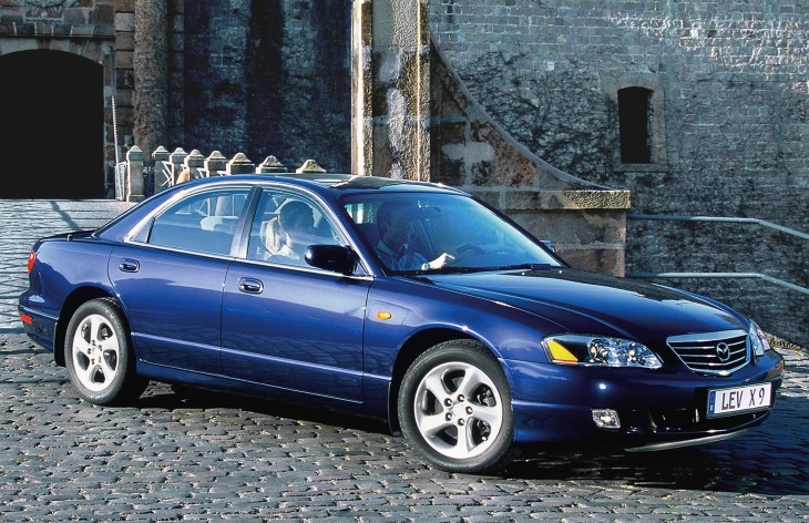 Седан Mazda Xedos 9 после рестайлинга, 2000–2002