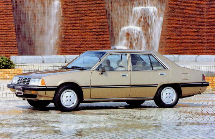 Седан Mitsubishi Sigma второго поколения (1980-1987)