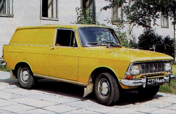 Фургон «Москвич-2733», 1976–1981