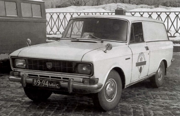 Фургон «Москвич-2734», 1976–1981