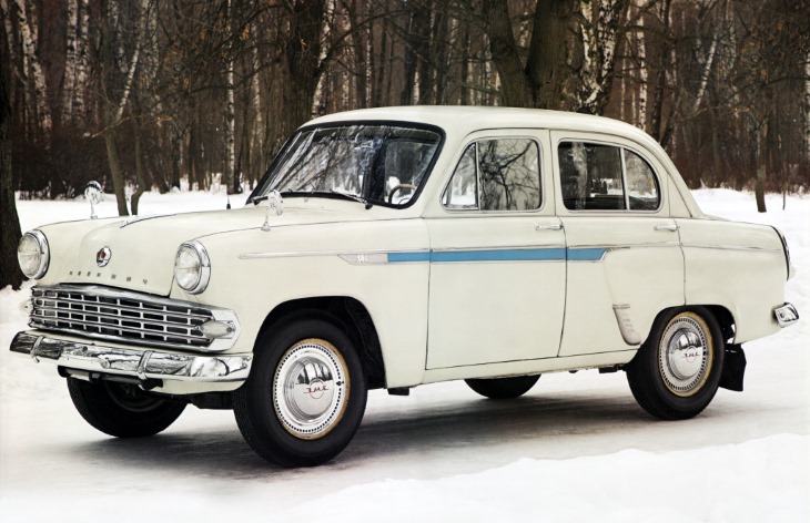 Седан «Москвич-403Э» (экспортный вариант), 1962–1965