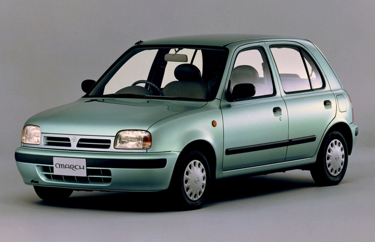 Хэтчбек Nissan March второго поколения (1992–2003)
