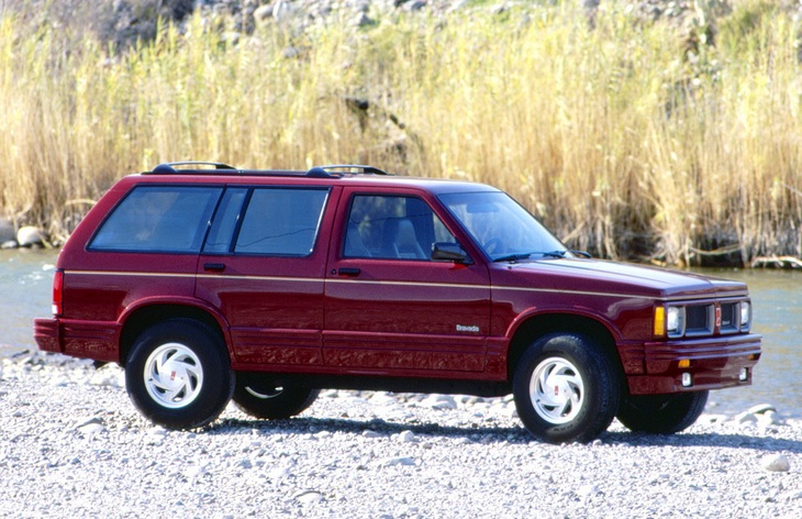Внедорожник Oldsmobile Bravada первого поколения, 1991–1994