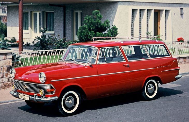 Универсал Opel Rekord Caravan второго поколения (P2), 1960–1963