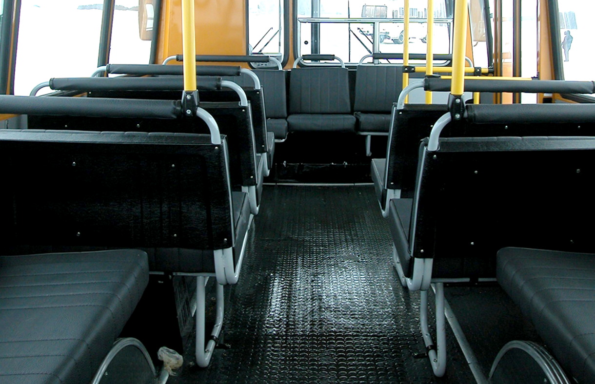 Салон автобуса ПАЗ-3206