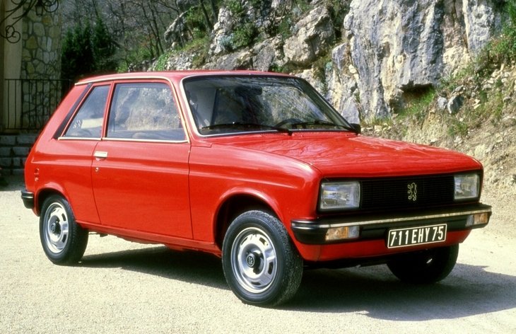 Трехдверный хэтчбек Peugeot 104, 1972–1988