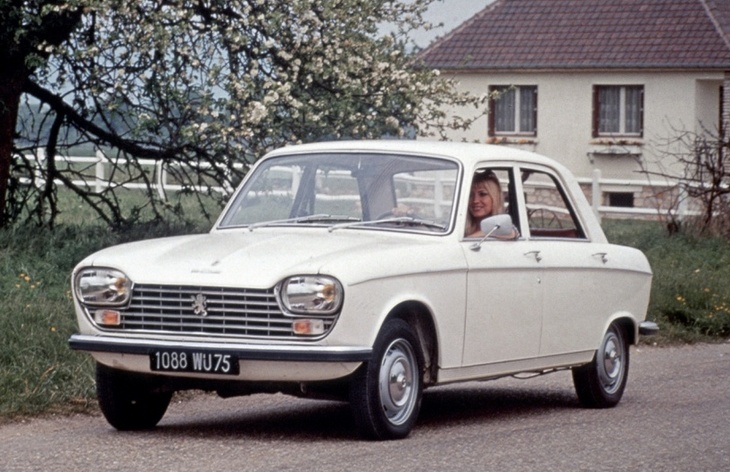 Седан Peugeot 204, 1965–1976