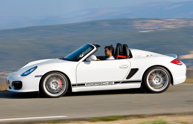 Родстер Porsche Boxster Spyder, 2010–2012