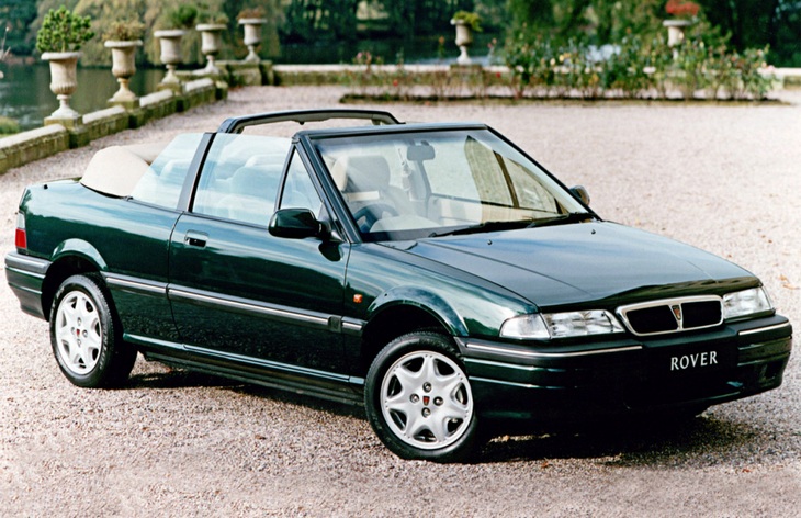 Кабриолет Rover 216 Cabrio второго поколения, 1993–1997