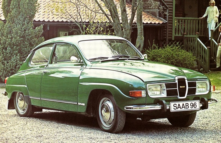 Автомобиль Saab 96, 1969–1980