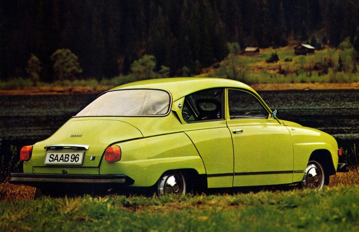 Автомобиль Saab 96, 1969–1980