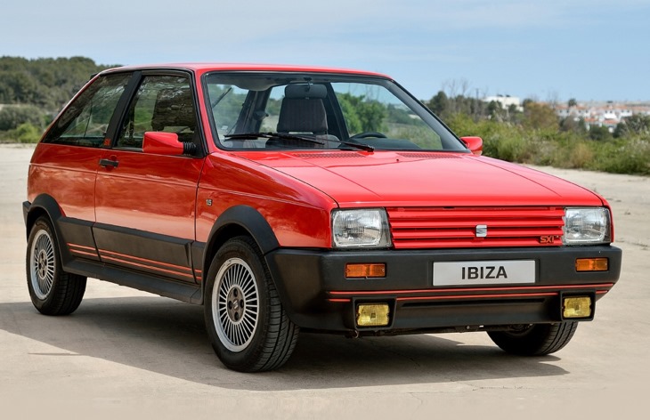 Трехдверный хэтчбек Seat Ibiza первого поколения, 1984­-1993