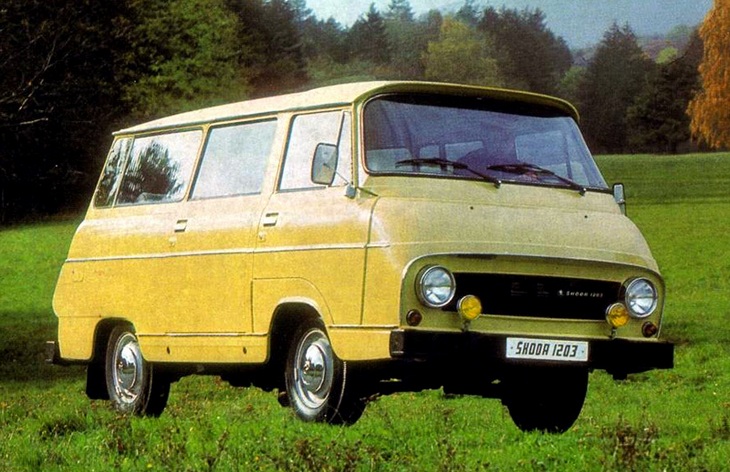 Микроавтобус Skoda 1203, 1968–1981