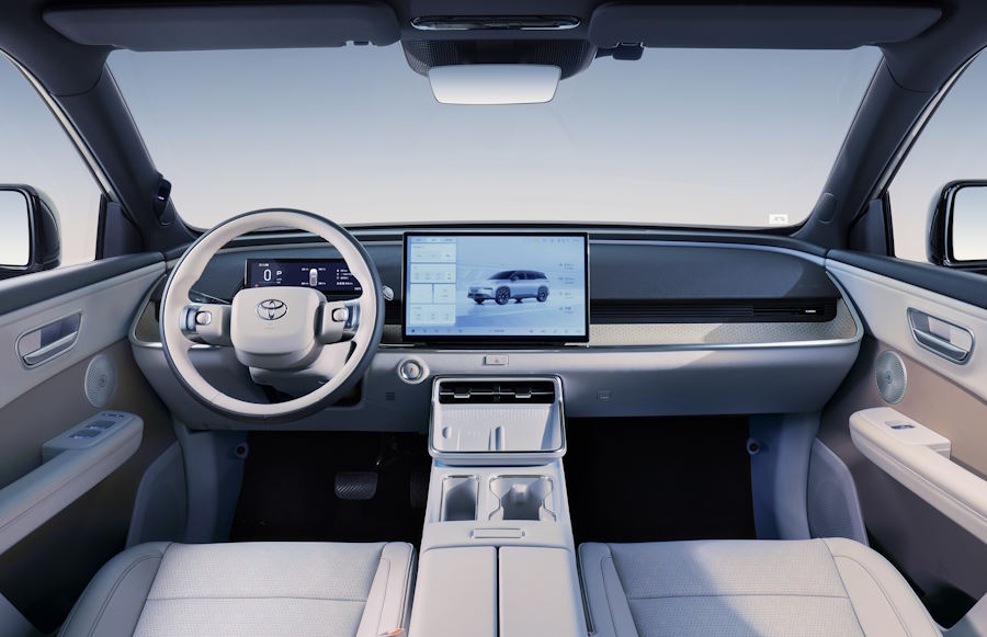 ����� ���������� Toyota bZ3X