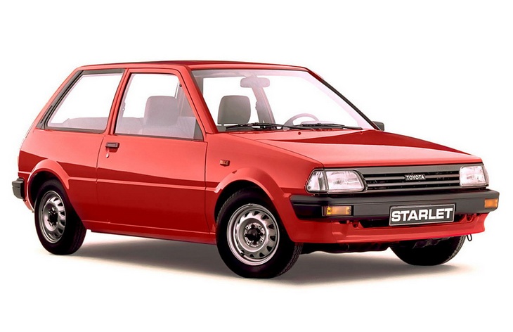 Хэтчбек Toyota Starlet первого поколения (1987-1989)
