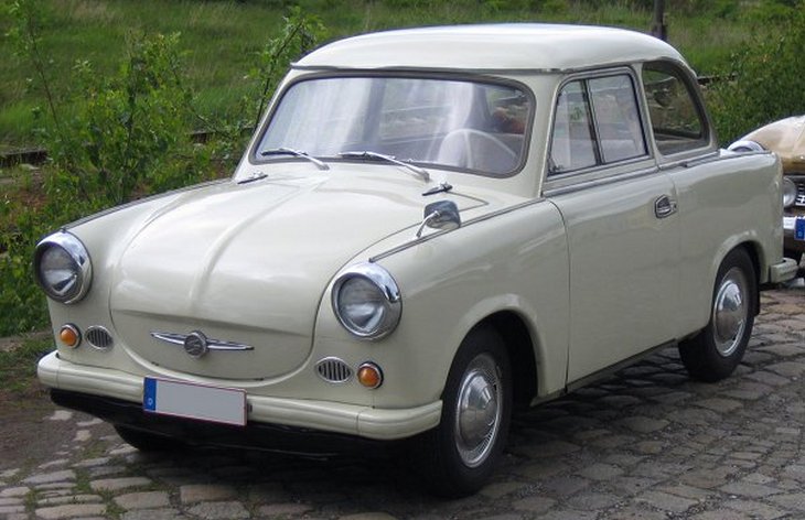 Седан Trabant P50, 1957–1964