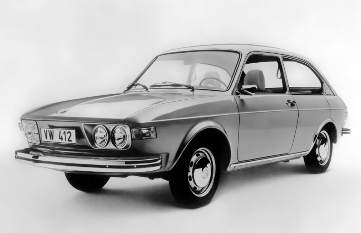 Седан Volkswagen 412, 1972–1974